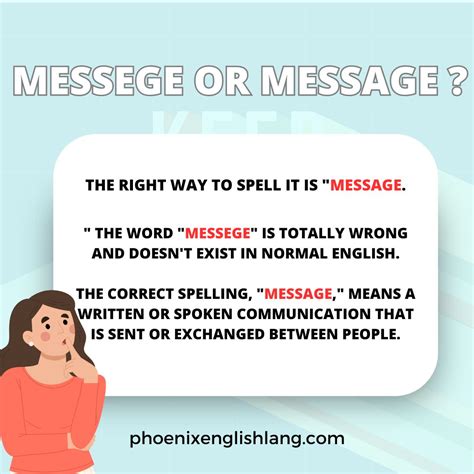 messege or message|Messege or Message: Correct Spelling + Examples